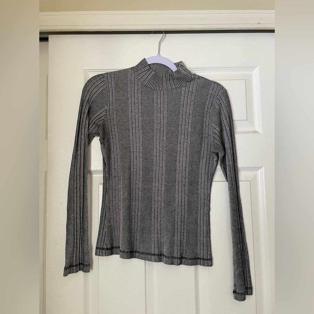 Wet Seal- Striped Turtleneck- S